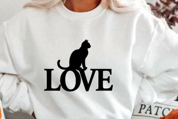 A Cat Sitting on Top of the Word Love Review