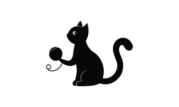 Black Cat Playing with Ball of Yarn: A Designer's Review