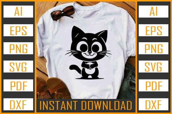 Cat Vector Silhouette 10 Review