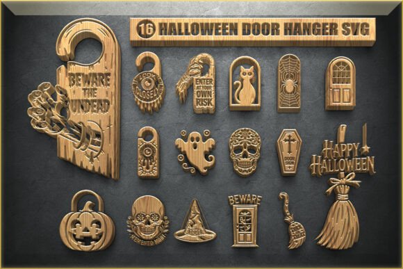 Halloween Door Hanger SVG Bundle Review