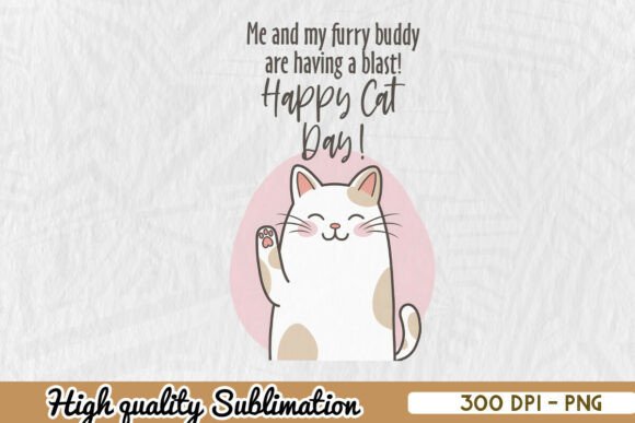 International Cat Day Sublimation PNG Review