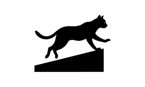 Silhouette Cat Jumping off an Elevated: A Designer's Real-World Review